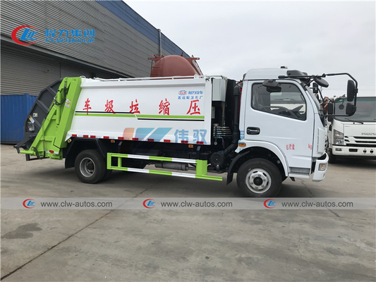 LHD 8cbm Waste Disposal Truck For Recycling Service