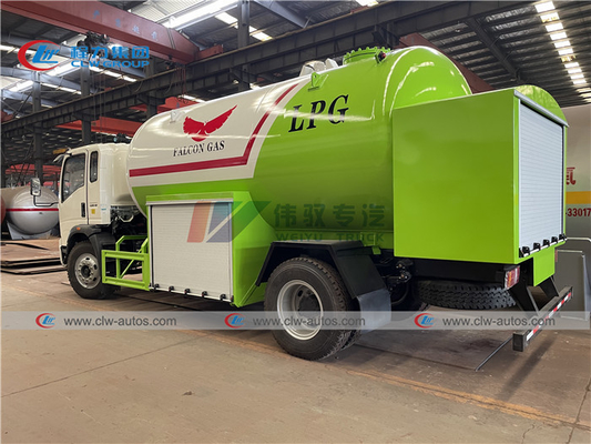 15cbm LPG Dispenser Truck With Q345R / Q370R Tank