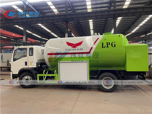 15cbm LPG Dispenser Truck With Q345R / Q370R Tank