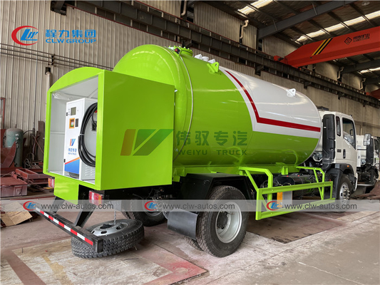 15cbm LPG Dispenser Truck With Q345R / Q370R Tank