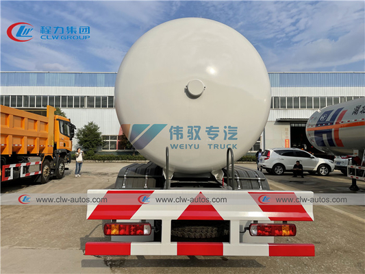 HOWO 15 Tons Mobile LPG Gas Tanker Truck For Gas Cylinder Refilling