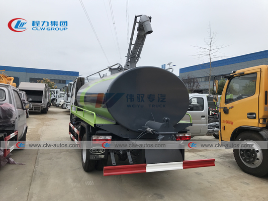 LHD / RHD Dongfeng 4x2 5cbm Vacuum Fecal Suction Truck