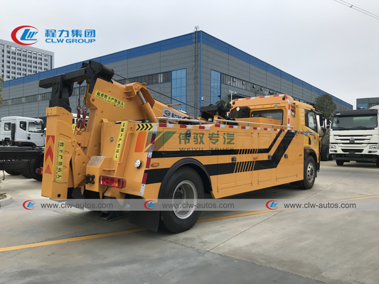 FAW 225HP 16 Ton 360 Degree Rotation Wrecker Towing Truck