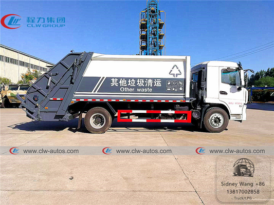 Shacman L3000 4x2 14000 Liters Garbage Compactor Truck