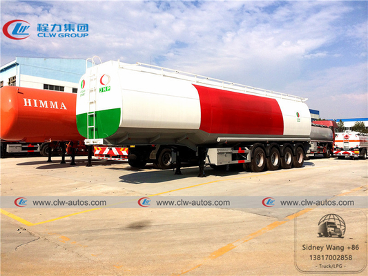 4 Axle 65000L 45T 50T 55T Fuel Tanker Truck Semi Trailer