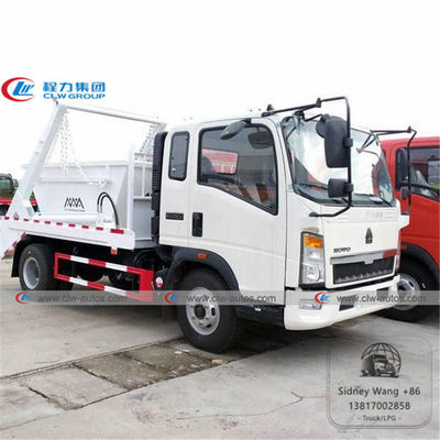 Sinotruk Howo 5000L Swing Arm Garbage Collection Truck