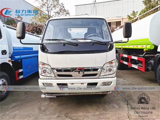 Left Hand Drive Foton 4x2 5cbm Water Sprinkler Truck