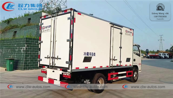 Dongfeng Furuicar 4x2 3 Ton 5 Ton Small Refrigerated Delivery Truck For Seafood