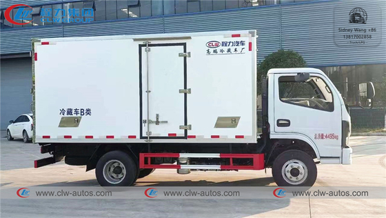 Dongfeng Furuicar 4x2 3 Ton 5 Ton Small Refrigerated Delivery Truck For Seafood