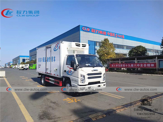 JMC 4x2 3T 5T Frozen Food Delivery Refrigerated Van Truck With Thermo King Refrigerator