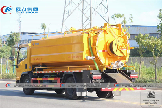 DONGFENG Furuicar 3000L Water Tank 5000L Sewage Tank Vacuum Suction Truck