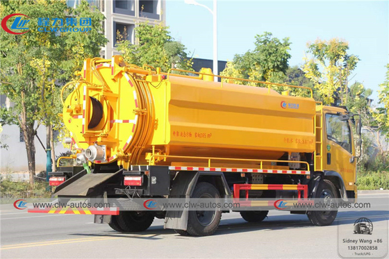 DONGFENG Furuicar 3000L Water Tank 5000L Sewage Tank Vacuum Suction Truck