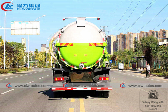 Dongfeng Tianjin Kinrun 4x2 12000L Vacuum Suction Septic Tank Truck