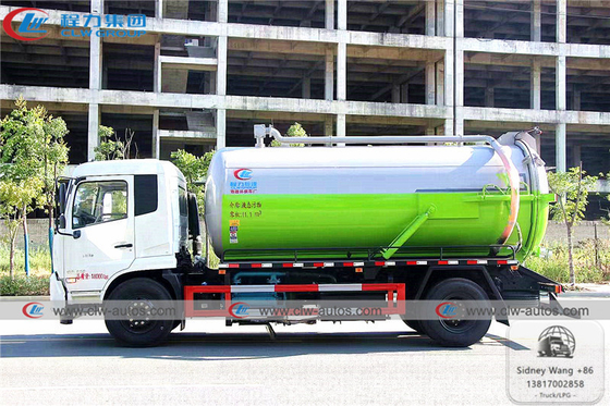 Dongfeng Tianjin Kinrun 4x2 12000L Vacuum Suction Septic Tank Truck