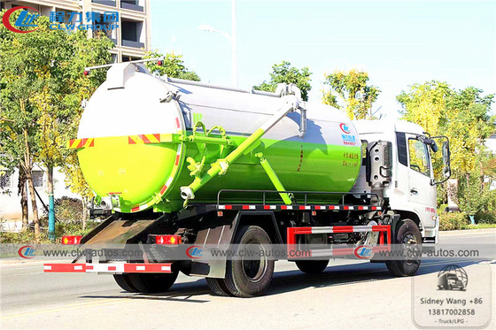 Dongfeng Tianjin Kinrun 4x2 12000L Vacuum Suction Septic Tank Truck