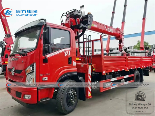 Dongfeng 5 Tons 8 Tons Hydraulic Telescopic Boom XCMG Crane Truck