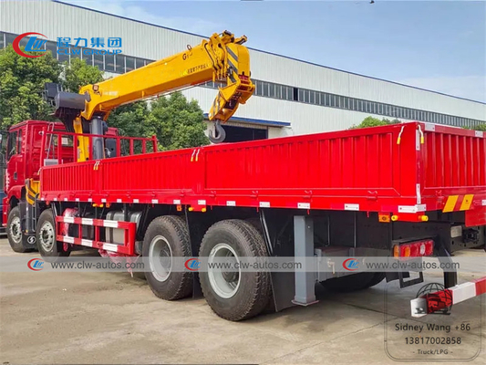 Shacman M3000 8x4 12 - 16T Truck Mounted Telescopic Crane