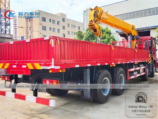 Shacman M3000 8x4 12 - 16T Truck Mounted Telescopic Crane