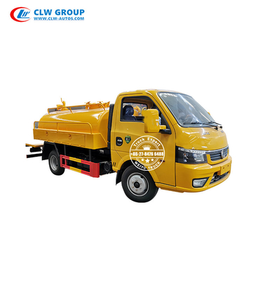 Dongfeng 2 Ton 3MT Small Vacuum Sewage Suction Truck