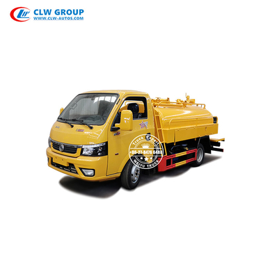 Dongfeng 2 Ton 3MT Small Vacuum Sewage Suction Truck