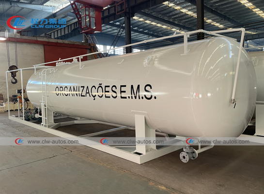 ASME 20cbm 10MT Skid Mounted LPG Gas Refilling Plant