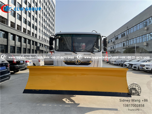 Dongfeng 12000 Liters Garbage Compactor Truck With Snow Shovel