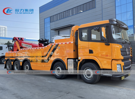 SHACMAN 8x4 10x4 380HP 50T Road Rescue Recovery Tow Truck