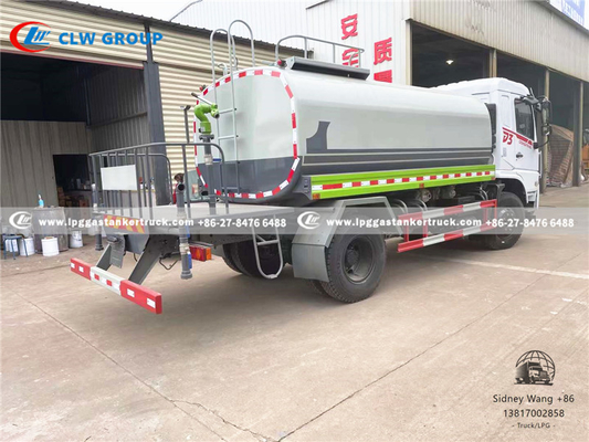 Dongfeng D3 10000L Water Bowser Truck For City Cleaning