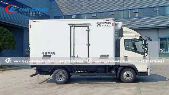 Sinotruk HOWO Small Refrigerated Van Truck 3tons 5tons