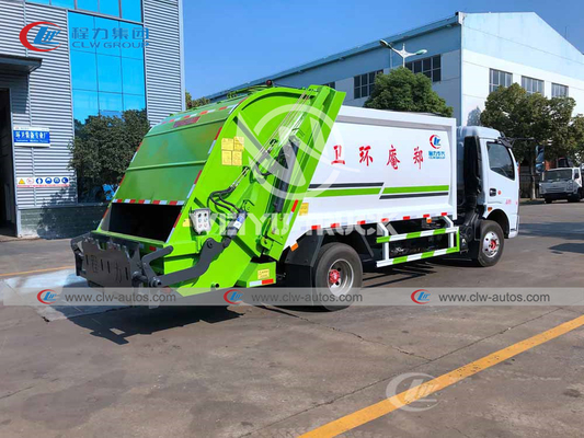 Dongfeng 4x2 8cbm Garbage Compactor Truck Trash Collection Truck