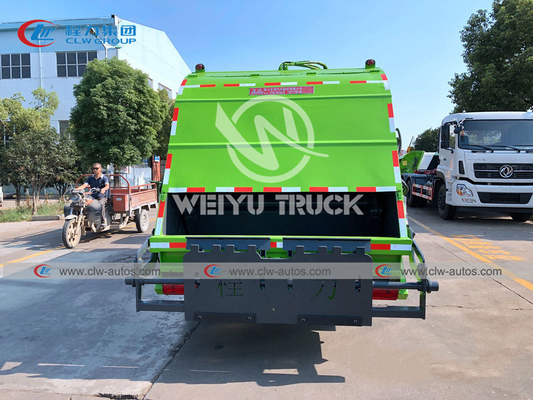 Dongfeng 4x2 8cbm Garbage Compactor Truck Trash Collection Truck