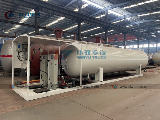 DN2100mm/2200mm Diameter LPG Refilling Plant 25cbm 25000liters