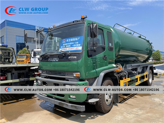 ISUZU FTR 10cbm Sewer Cleaning Truck For Sludge Treatment