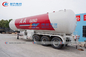 30MT 59500L LPG Tanker Trailer With 13T Fuwa Axles Double Loading And Unloading Sides