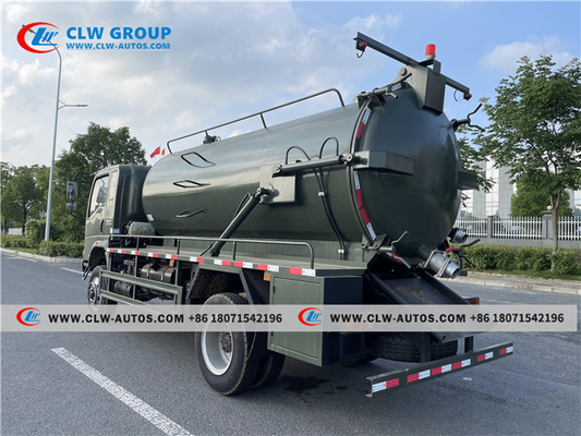 HOWO 4X4 Off Road Sewer Vacuum Truck 8m3