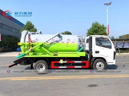 5,000 Liters Pumper Automatic Cleaning Sewage Suction Truck