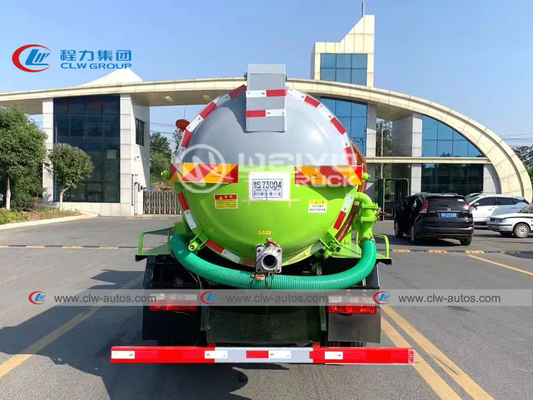 5,000 Liters Pumper Automatic Cleaning Sewage Suction Truck