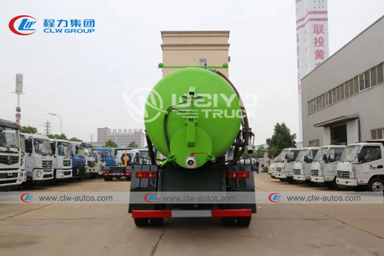 DONGFENG 12 Tons Pumper Disposable Exhauster Sewage Suction Truck