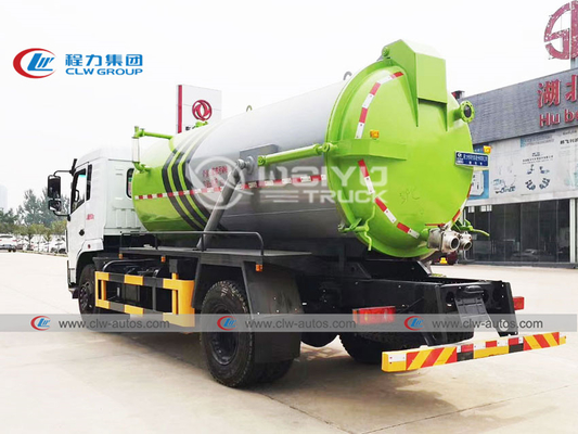 DONGFENG 12 Tons Pumper Disposable Exhauster Sewage Suction Truck