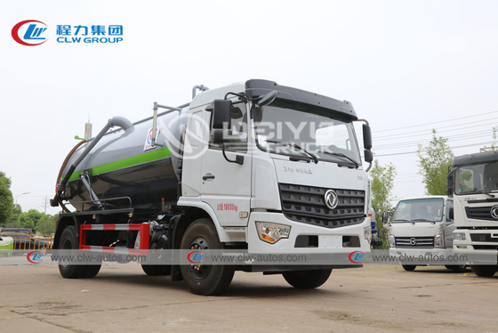 DONGFENG 12 Tons Pumper Disposable Exhauster Sewage Suction Truck