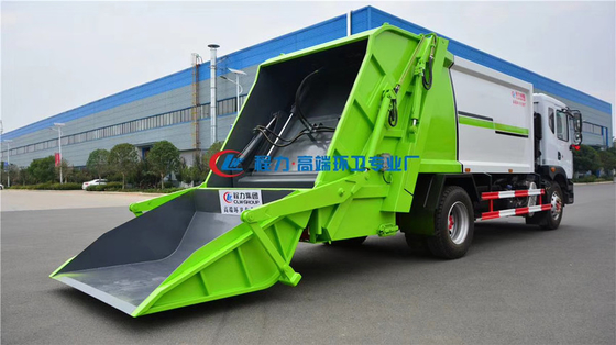 DONGFENG D9 12CBM Waste Disposal Garbage Compactor Truck