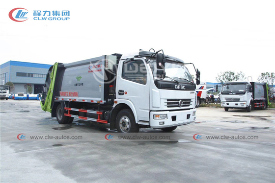 DONGFENG 8 CBM Recycling High Compression Ratio Residential Garbage Compressed Garbage Truck