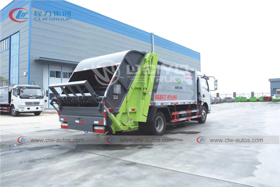 DONGFENG 8 CBM Recycling High Compression Ratio Residential Garbage Compressed Garbage Truck