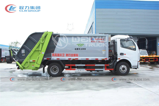 DONGFENG 8 CBM Recycling High Compression Ratio Residential Garbage Compressed Garbage Truck