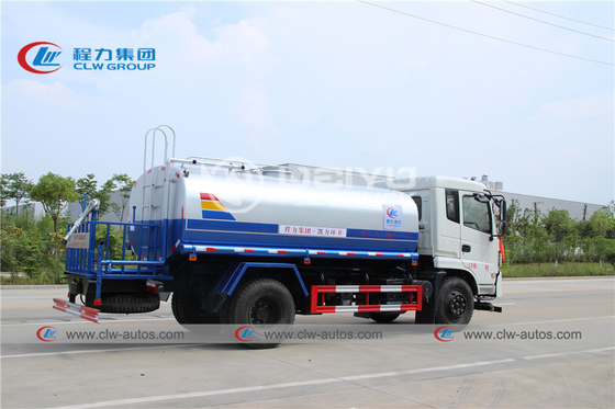 Dongfeng 12m3 Carbon Steel Water Delivery Truck For Cleaning Street