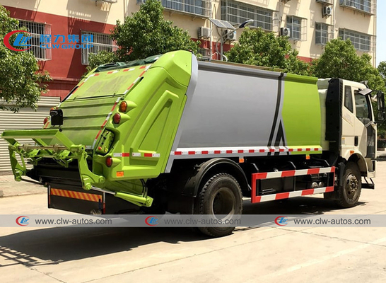 FAW brand  4*2 14m3 Rear Loader Compressed Garbage Truck