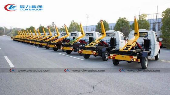 Foton 3-12cbm/3-12m3 Waste Removal Truck Hook Lift Garbage Truck