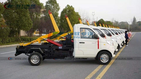 Foton 3-12cbm/3-12m3 Waste Removal Truck Hook Lift Garbage Truck