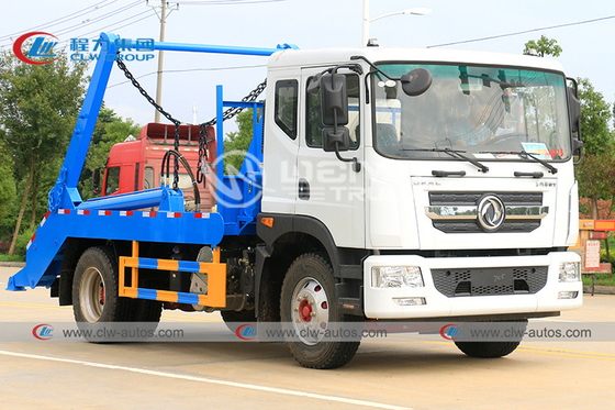 8cbm 10cbm 160HP LHD Swing Arm Garbage Truck Refuse Rubbish Collection Vehicle