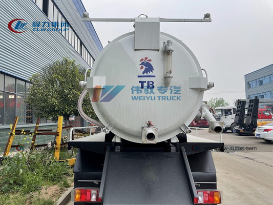 HOWO 8cbm 4*2 Vacuum Sewage Suction Truck Vacuum Jetting Truck